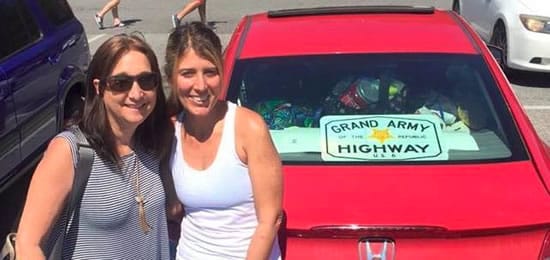 Malerie's recent description of meeting Aprylle: " This slip of a girl, Aprylle Dawn, has been running an average of 35 miles a day for months on Route 6, raising money for at-risk kids. She left Long Beach, CA on May 11, and made it to Mahopac NY today - about 260 miles to go to Provincetown MA. "