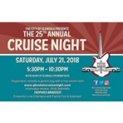 2018 25th Annual Cruise Night - Glendale CA
