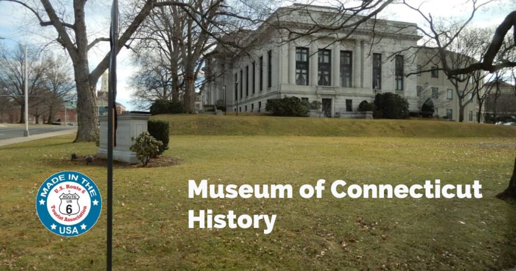 Museum of Connecticut History exterior near Connecticut State Capitol in Hartford