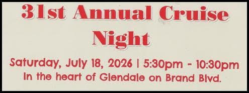 31st Annual Cruise Night