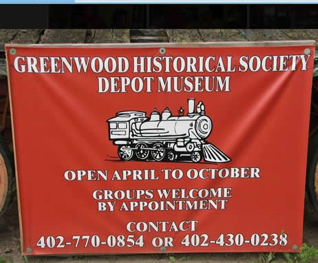 Greenwood Depot Museum / Greenwood Historical Society - Greenwood, NE