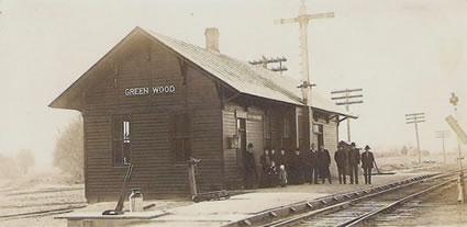 Historic Railroad Station - Greenwood, NE